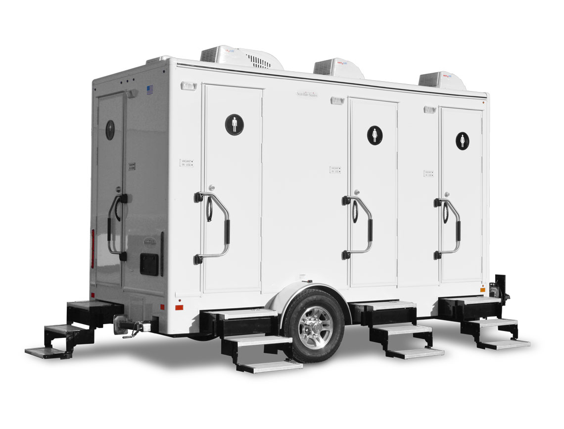 4-Stall Luxury Restroom Trailer