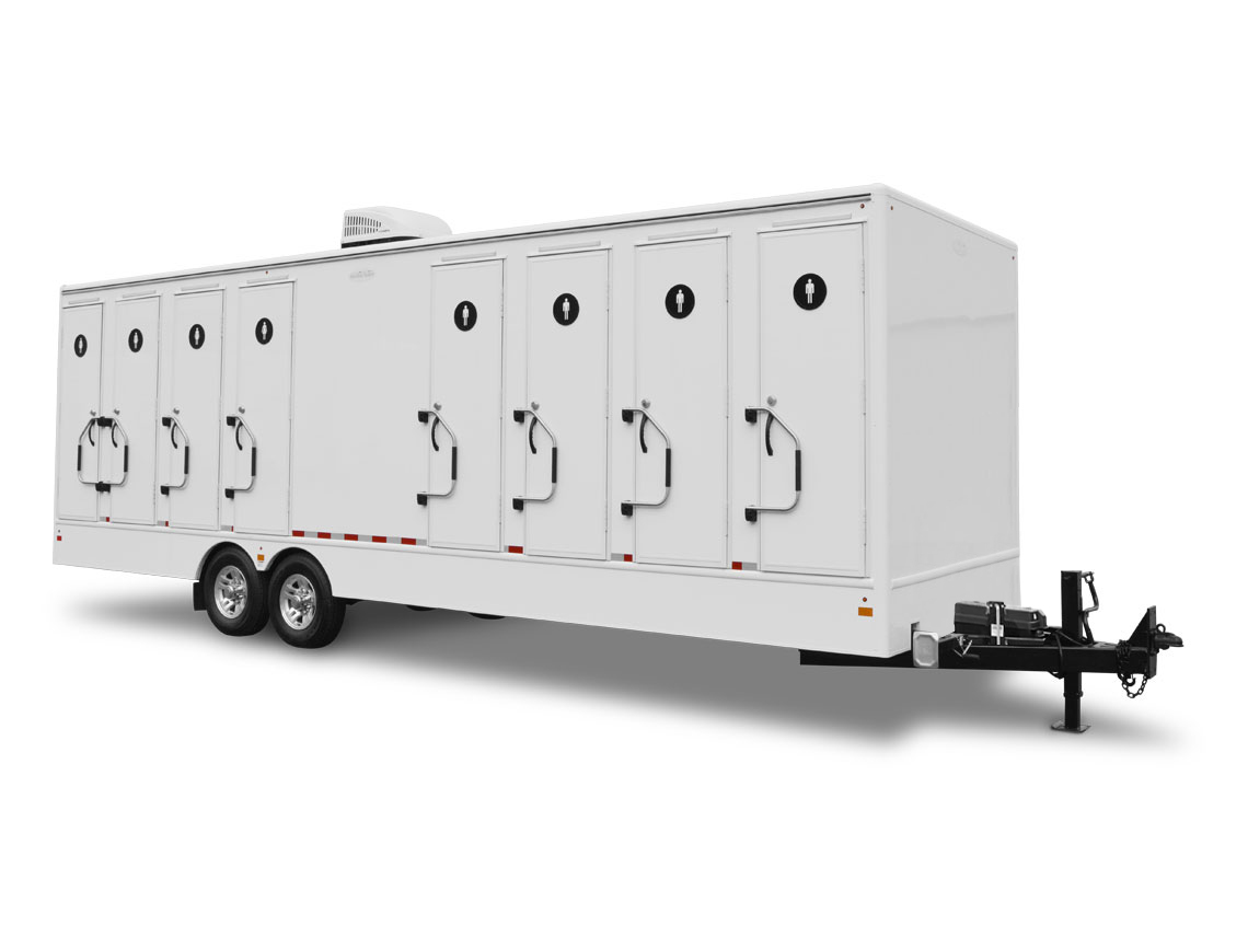 8-Station Luxury Restroom Trailer